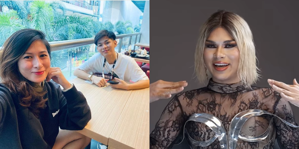 SexBomb Girls' Izzy Trazona reacts to son Andrei Trazona being a drag queen