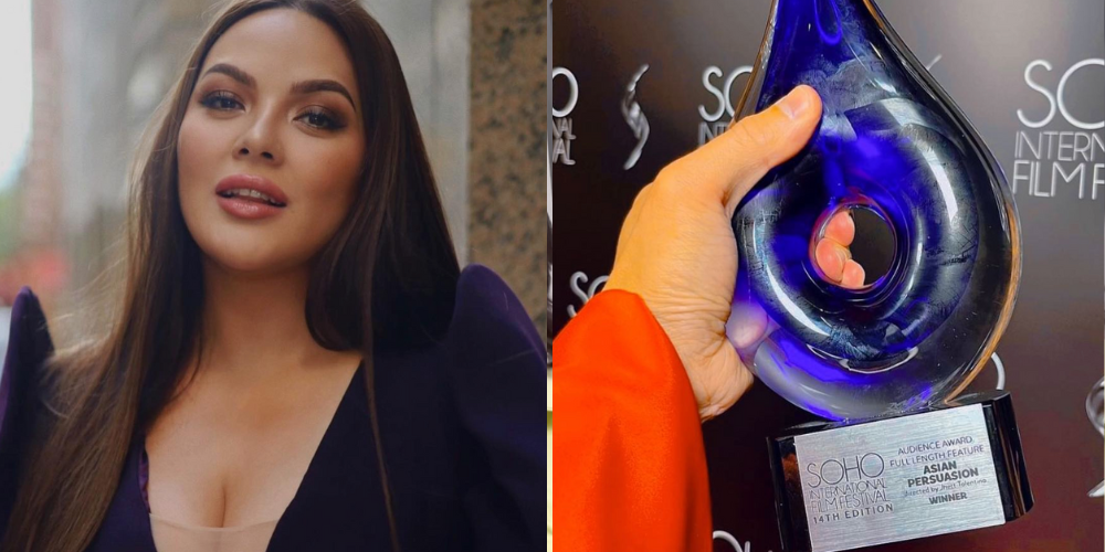 KC Concepcion proud that film Asian Persuasion won Audience Choice Award at SOHO International Film Fest