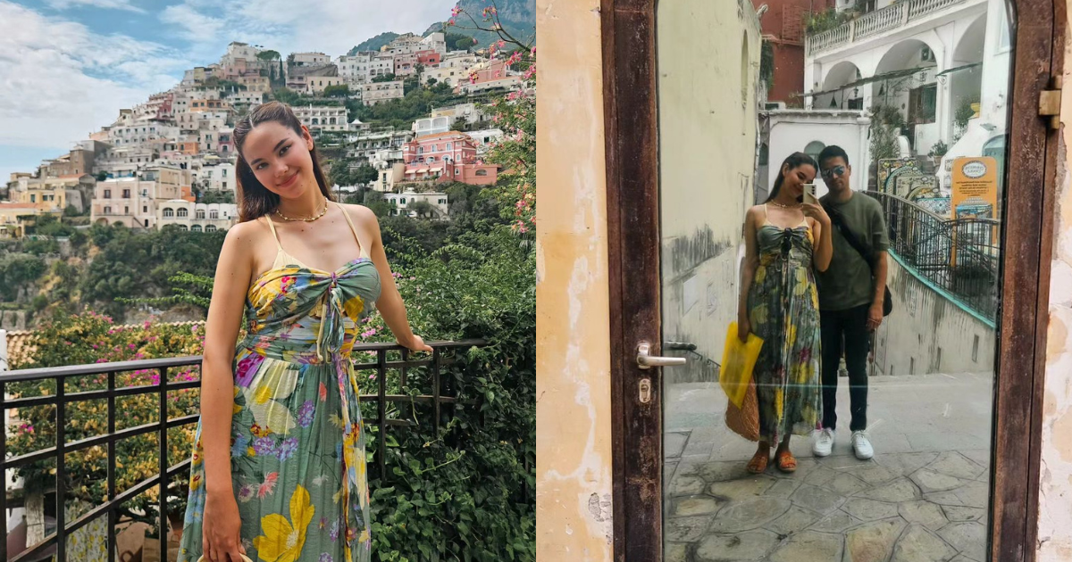 Catriona Gray checks Positano's world-famous views off her travel bucket list thumbnail