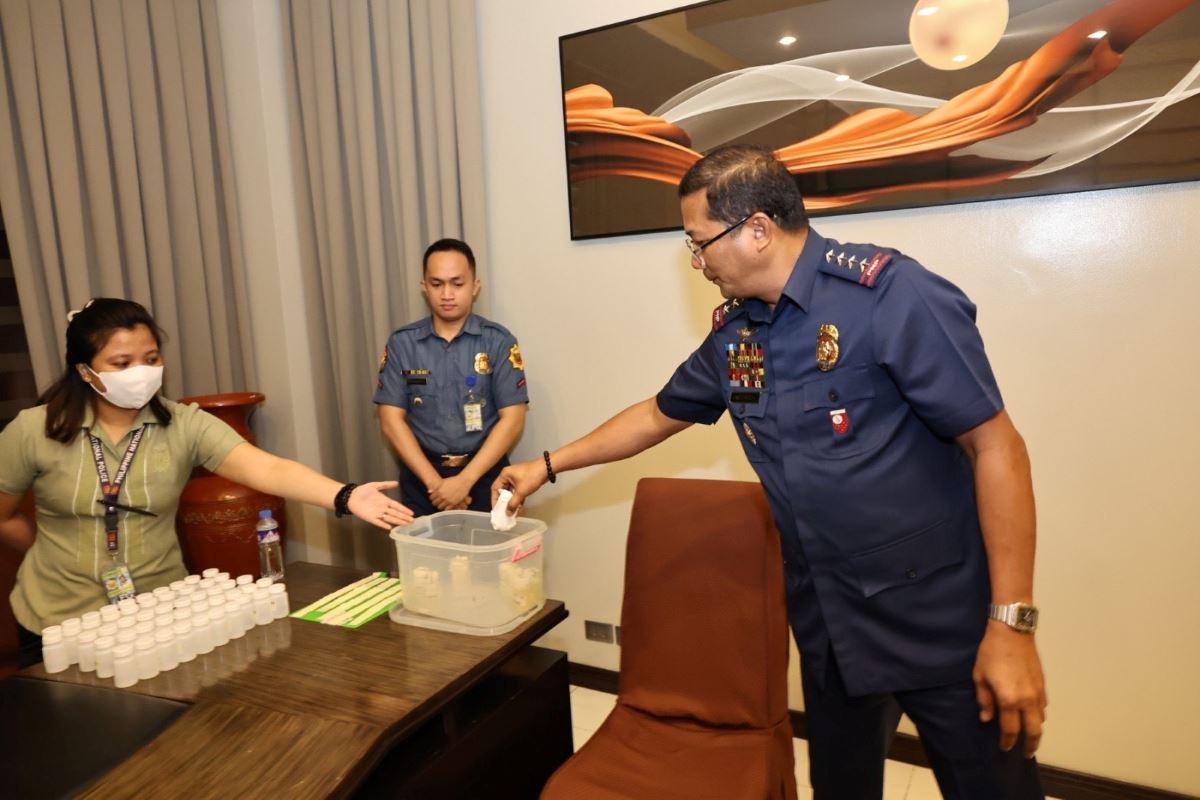 PNP conducts surprise drug testing among top police officials