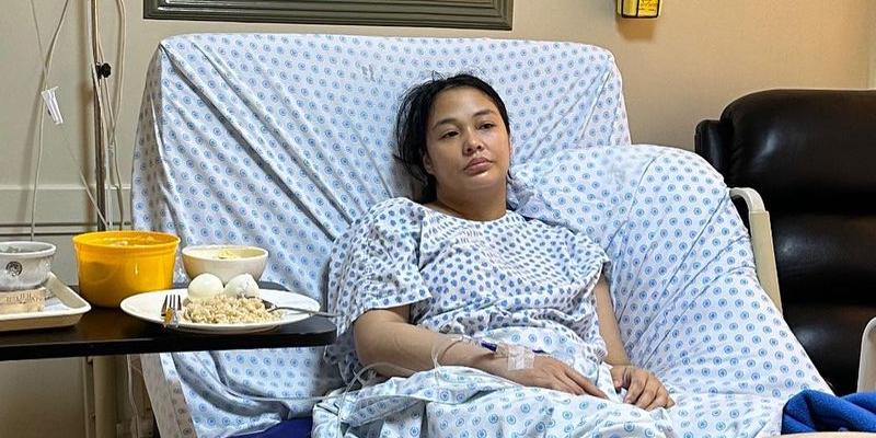 Lovely Abella undergoes surgery after childbirth due to infection