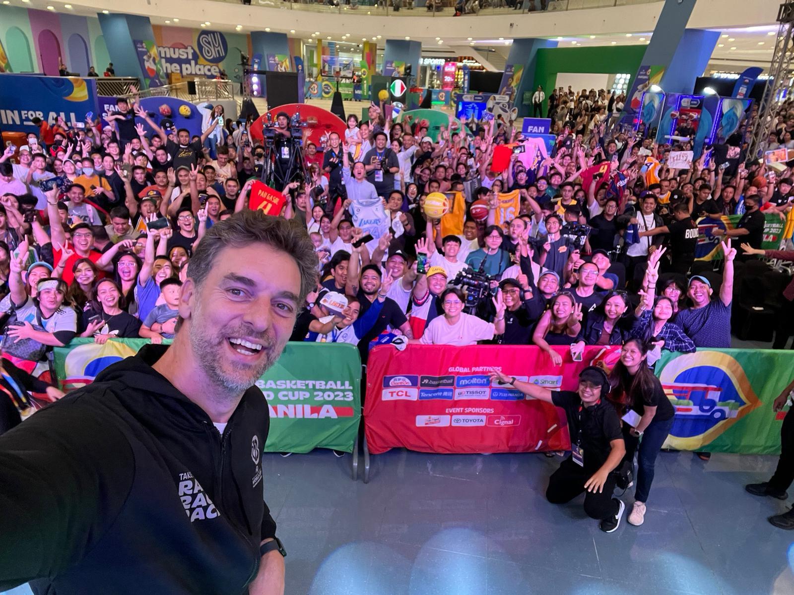 LOOK: Pau Gasol meets fans in Manila