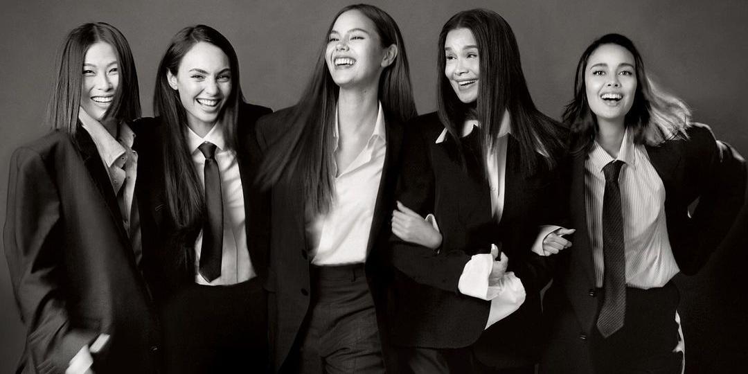 Catriona Gray, Michelle Dee, Megan Young, R'Bonney Gabriel, Melanie Marquez grace Vogue Philippines cover