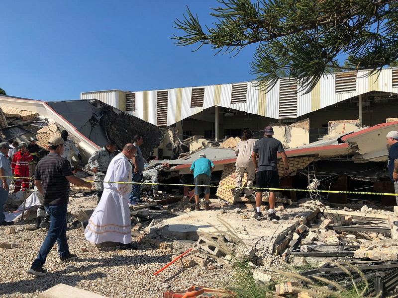 Death toll rises to 11 in Sunday Mexico church collapse thumbnail