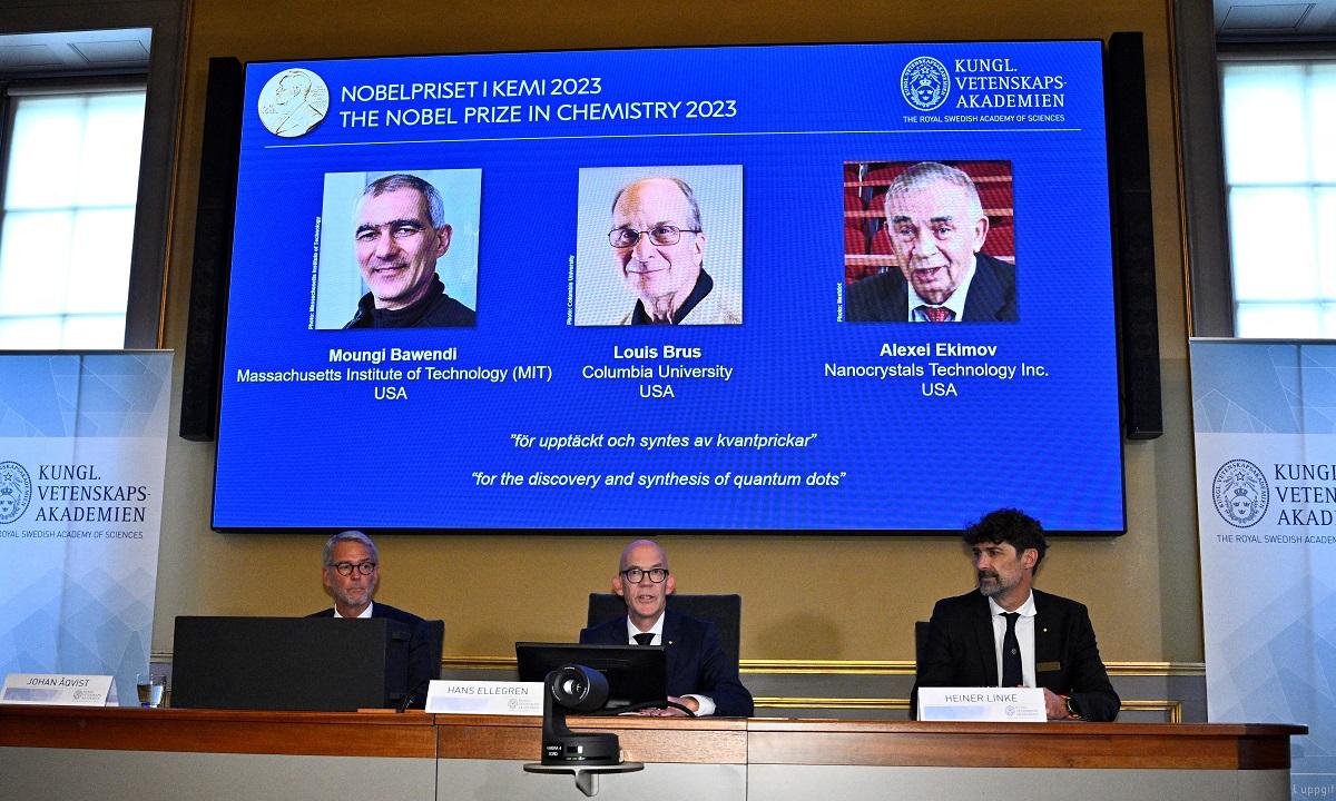 Nobel Prize for Chemistry LED lights