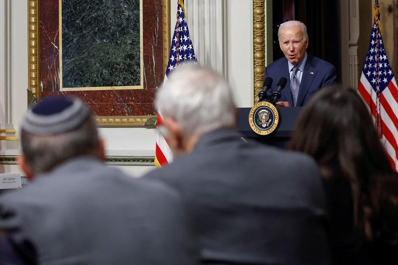 Biden says Hamas must be eliminated, US officials warn war could escalate