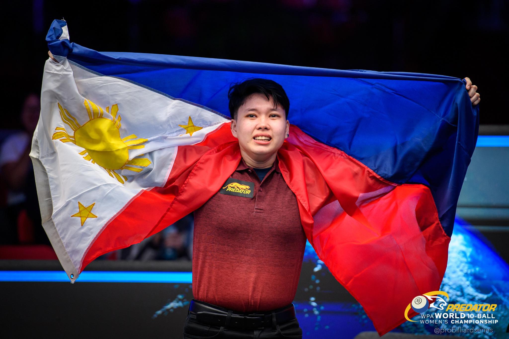 Chezka Centeno beats Chinese foe to cop Women's 10-ball title