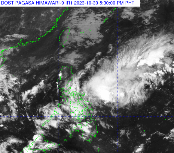 LPA spotted east of Catanduanes