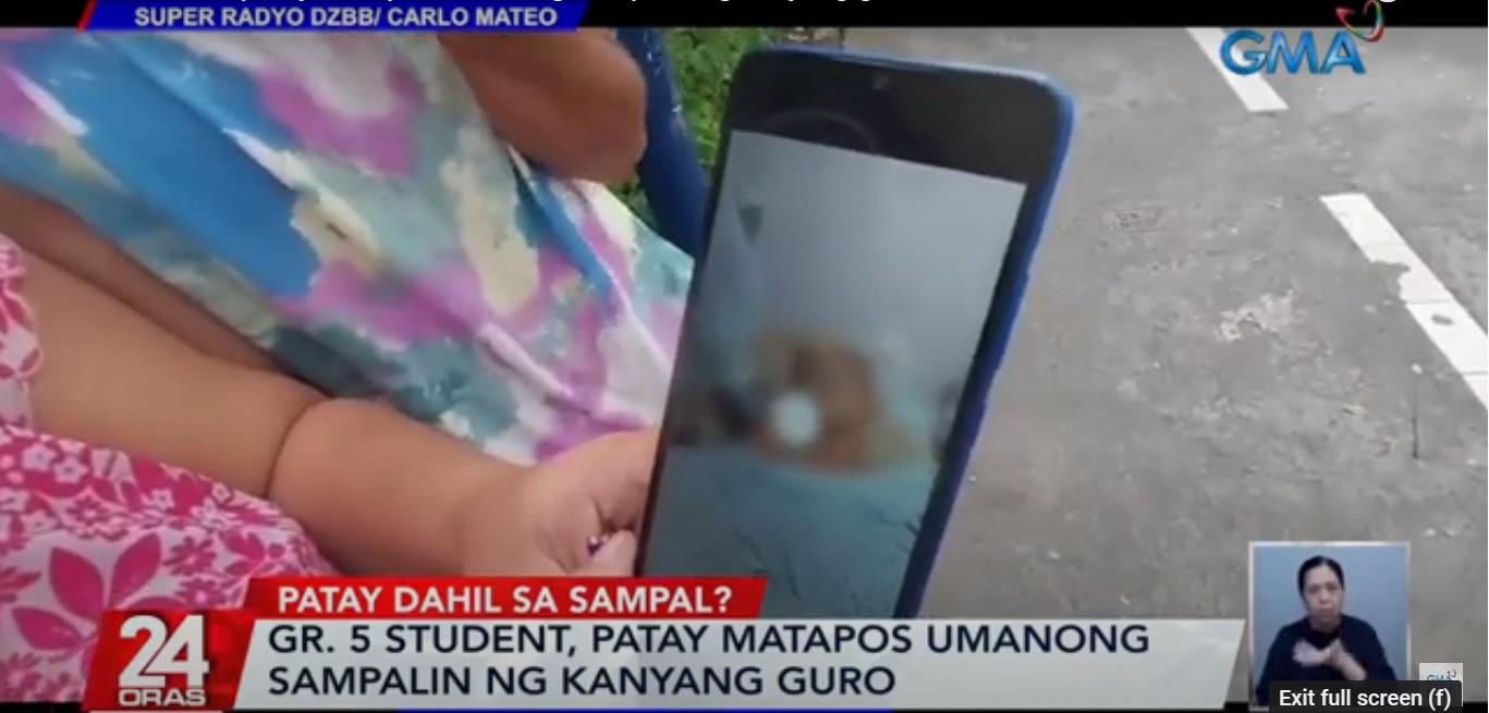 Student 'slapped" by teacher in Antipolo, dies in hospital thumbnail