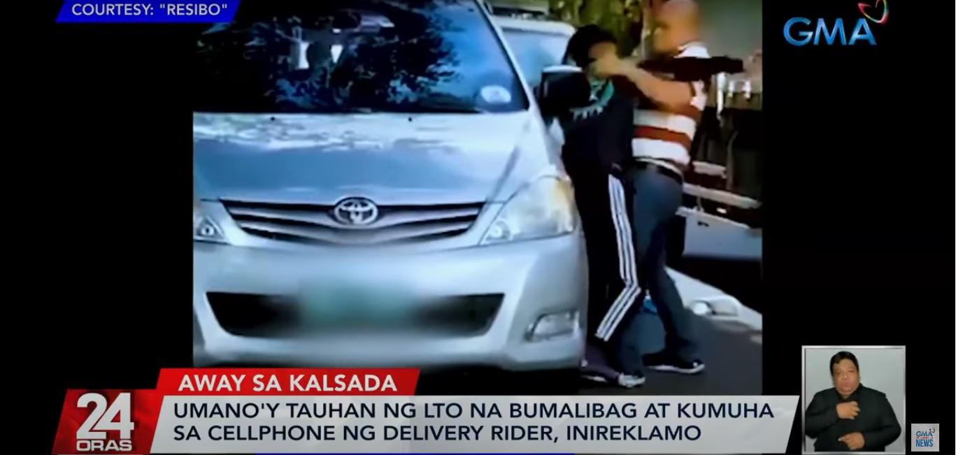 LTO patrol officer may face charges for allegedly mauling delivery rider thumbnail
