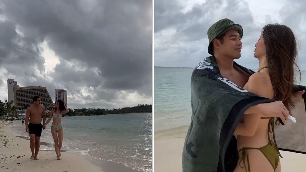 Benjamin Alves shares sweet moments at the beach with Chelsea Robato