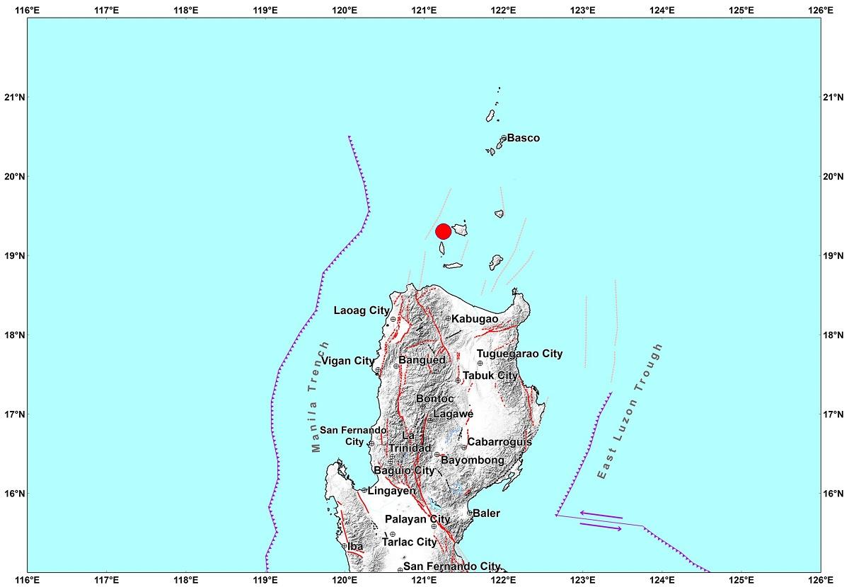 earthquake, Cagayan, PHIVOLCS 