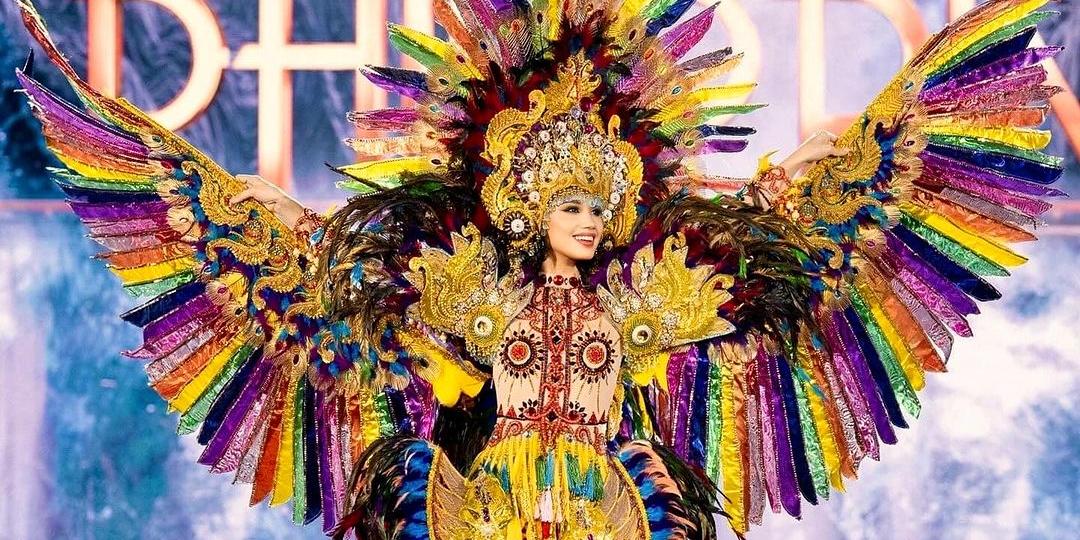 Nikki de Moura is a festival queen at Miss Grand International's national costume competition