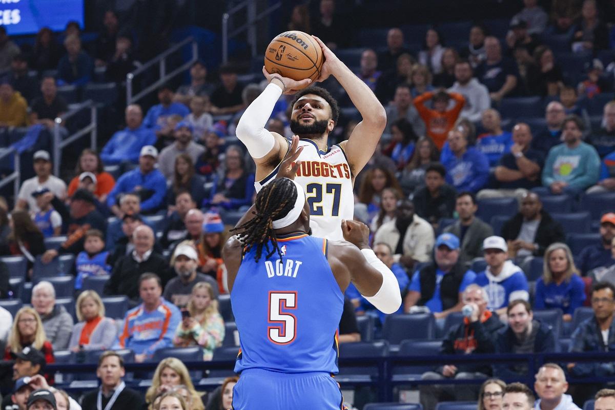 NBA: Nuggets build lead, coast against Thunder