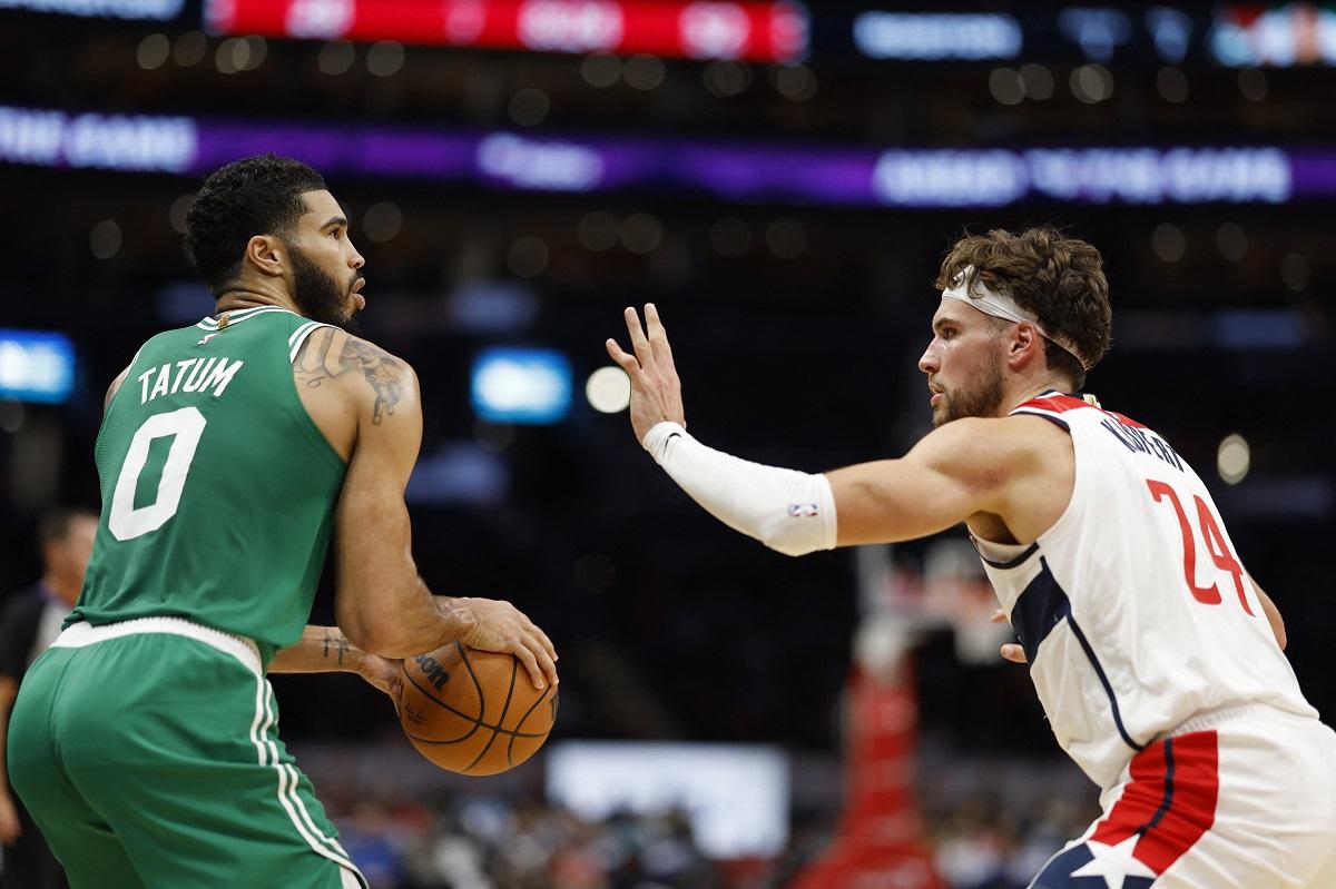 Jaylen Brown, Jayson Tatum Carry Celtics To Rout Of Wizards | GMA News ...