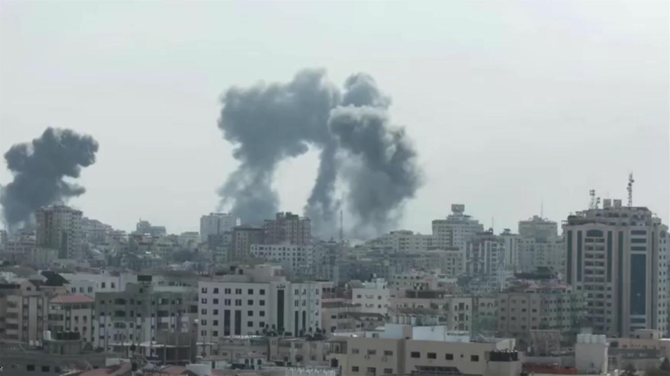 Gaza City Gaza Strip Israel attacks