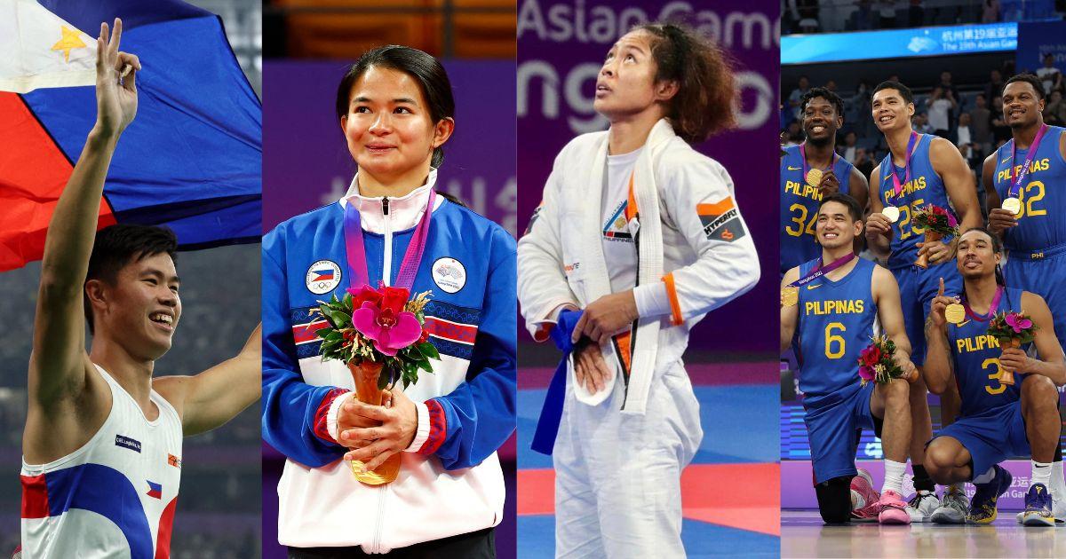 Asian Games medalists Philippines