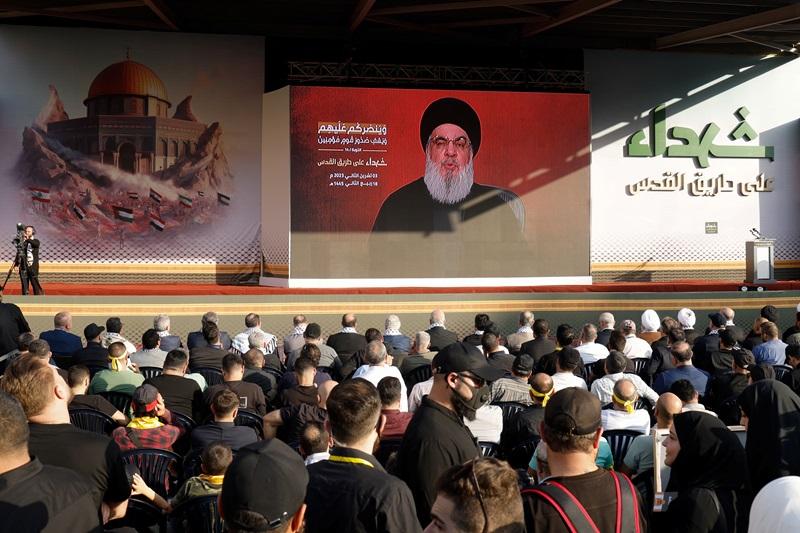 Hezbollah chief says group 'cannot be silent' after Hamas leader's killing, warns Israel against spreading Gaza war