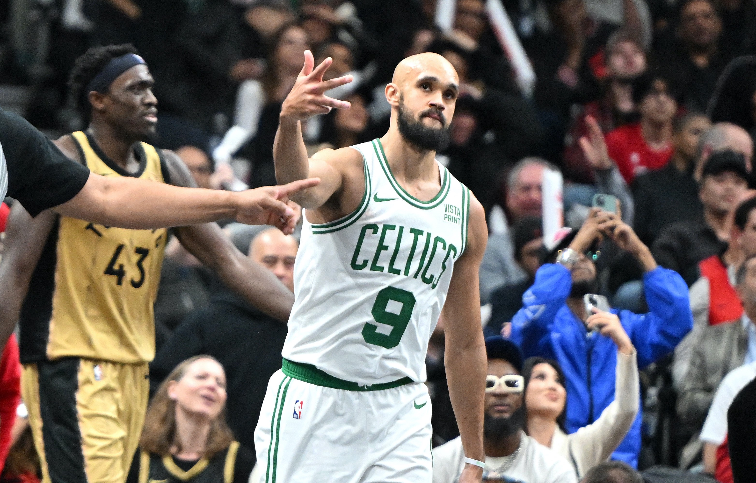 NBA: Celtics slip by Raptors for 5th straight win | GMA News Online