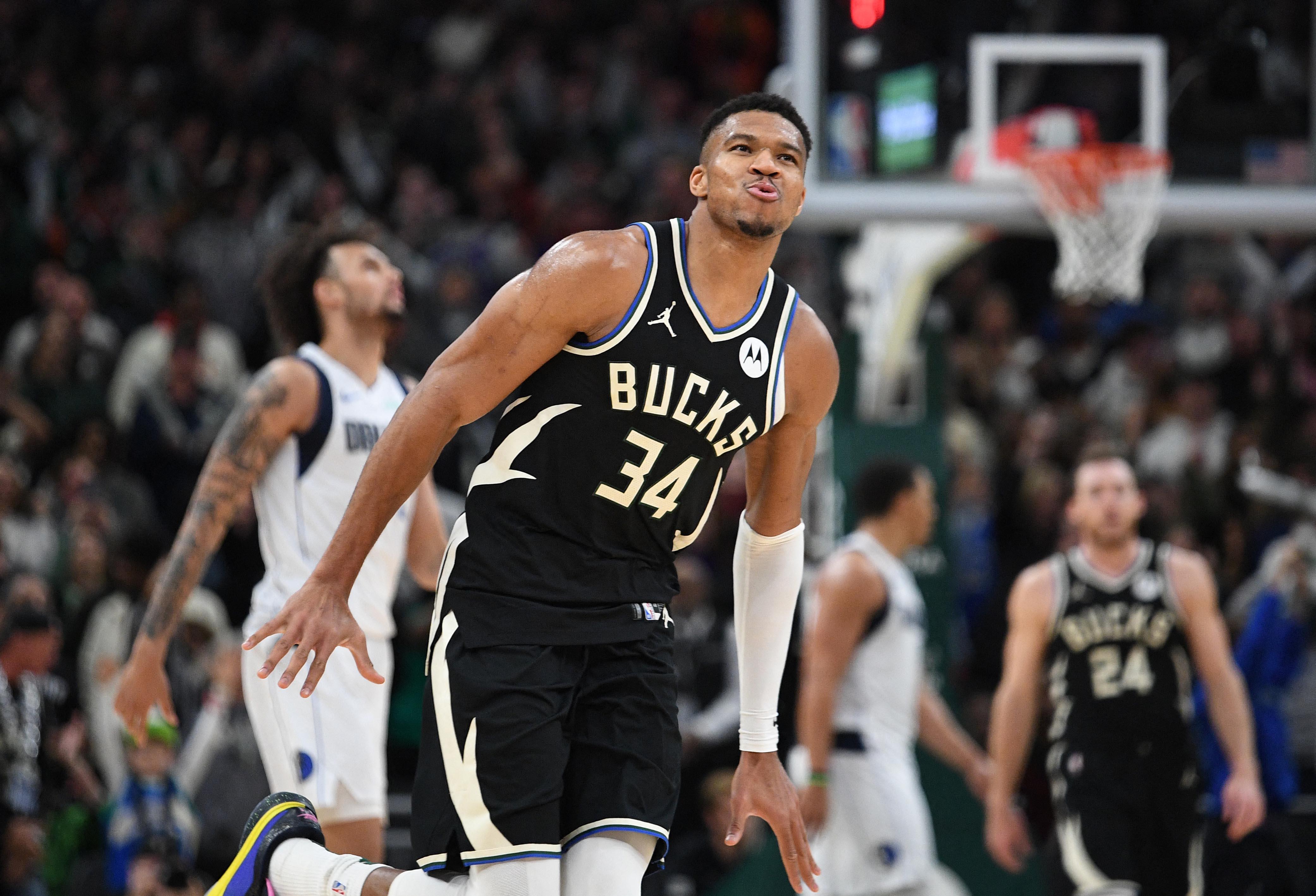 NBA Milwaukee Bucks Giannis Antetokounmpo