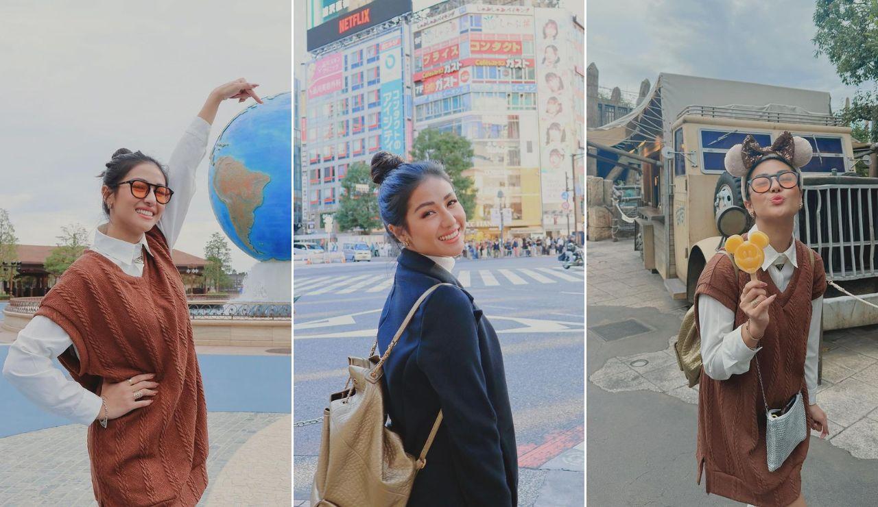 Sanya Lopez is a happy kid in her Japan pictures