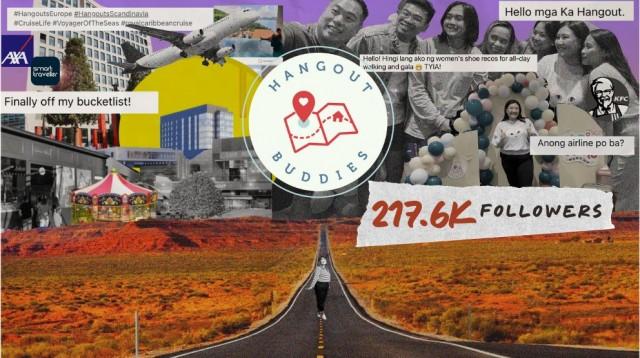 Frances Cabatuando started Hangout Buddies, a group about travel