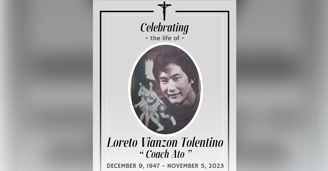 Basketball coach Ato Tolentino passes away