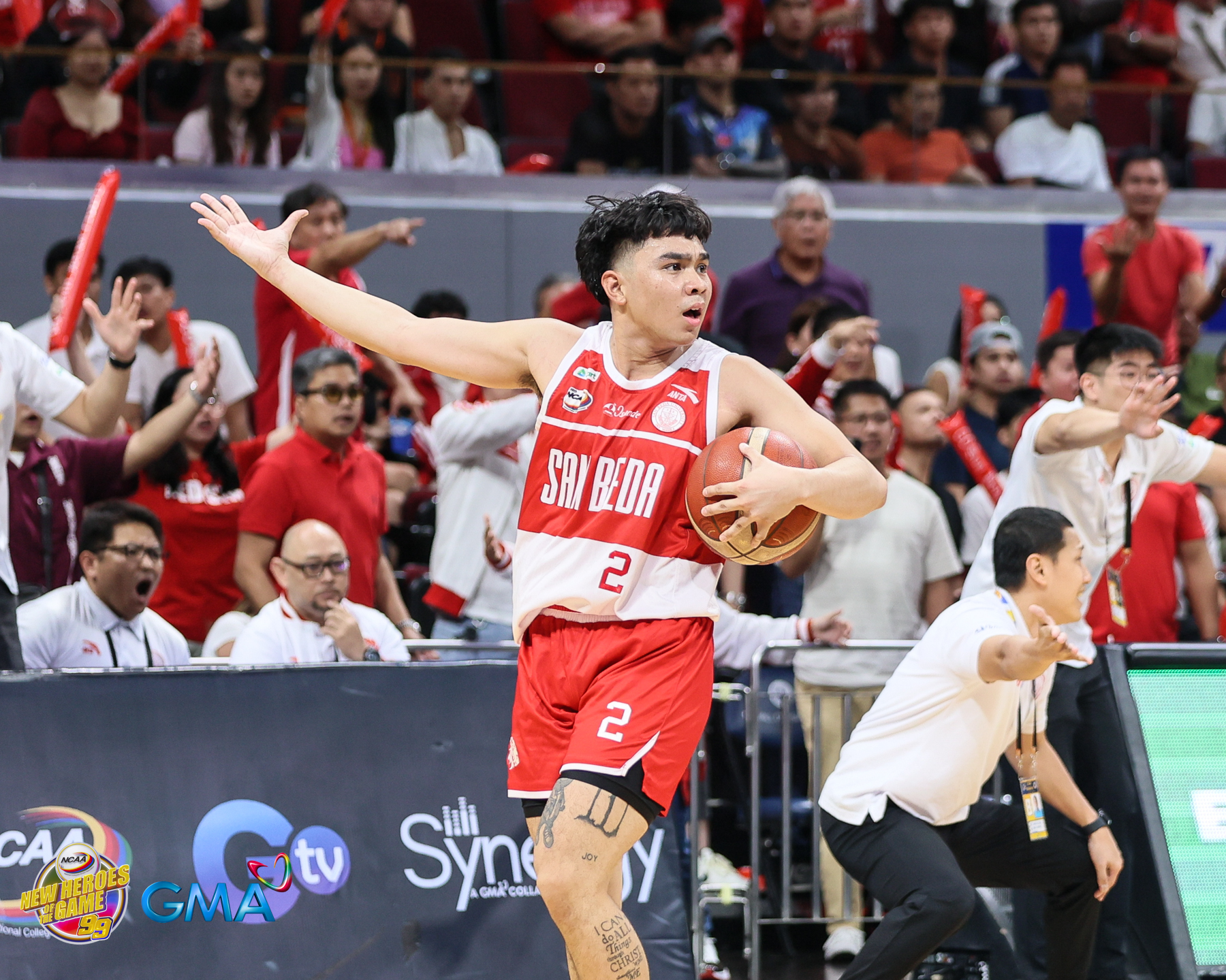 NCAA: Jacob Cortez drops new career-high as San Beda drags LPU to ...