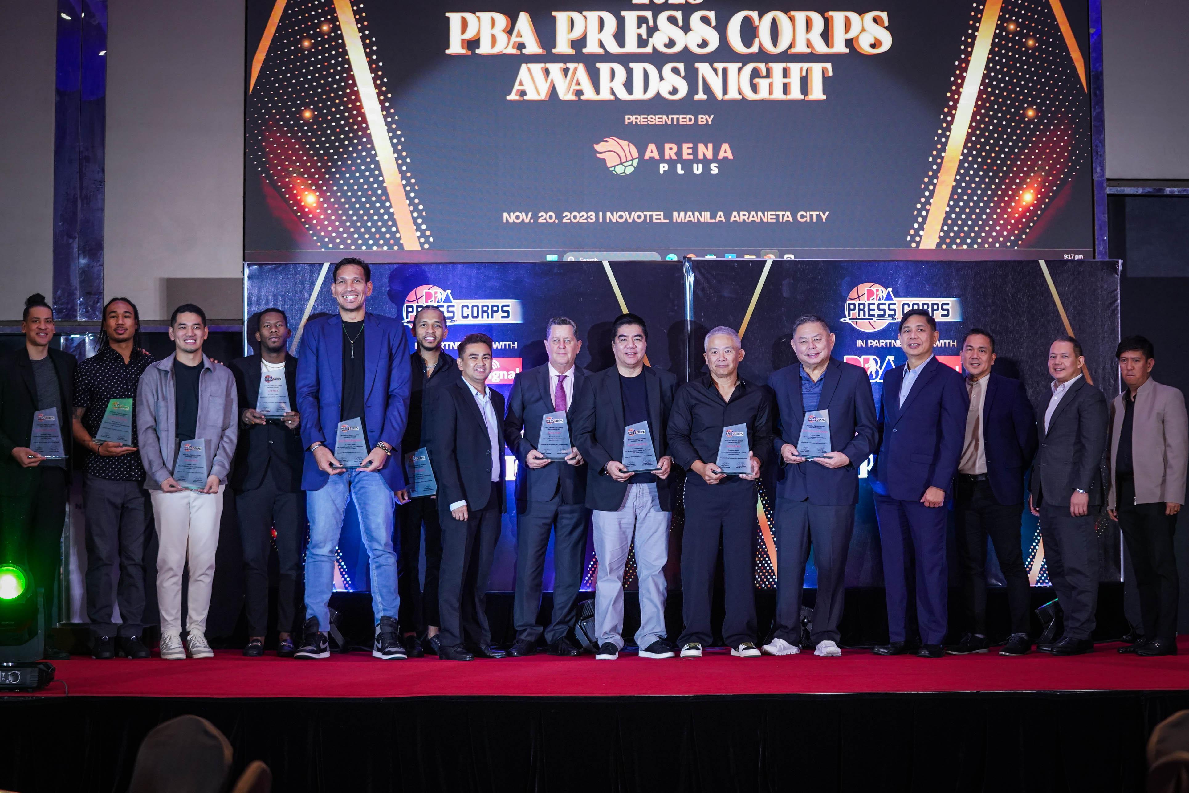 PBA Press Corps fetes Gilas Pilipinas, Tim Cone after Asian Games success