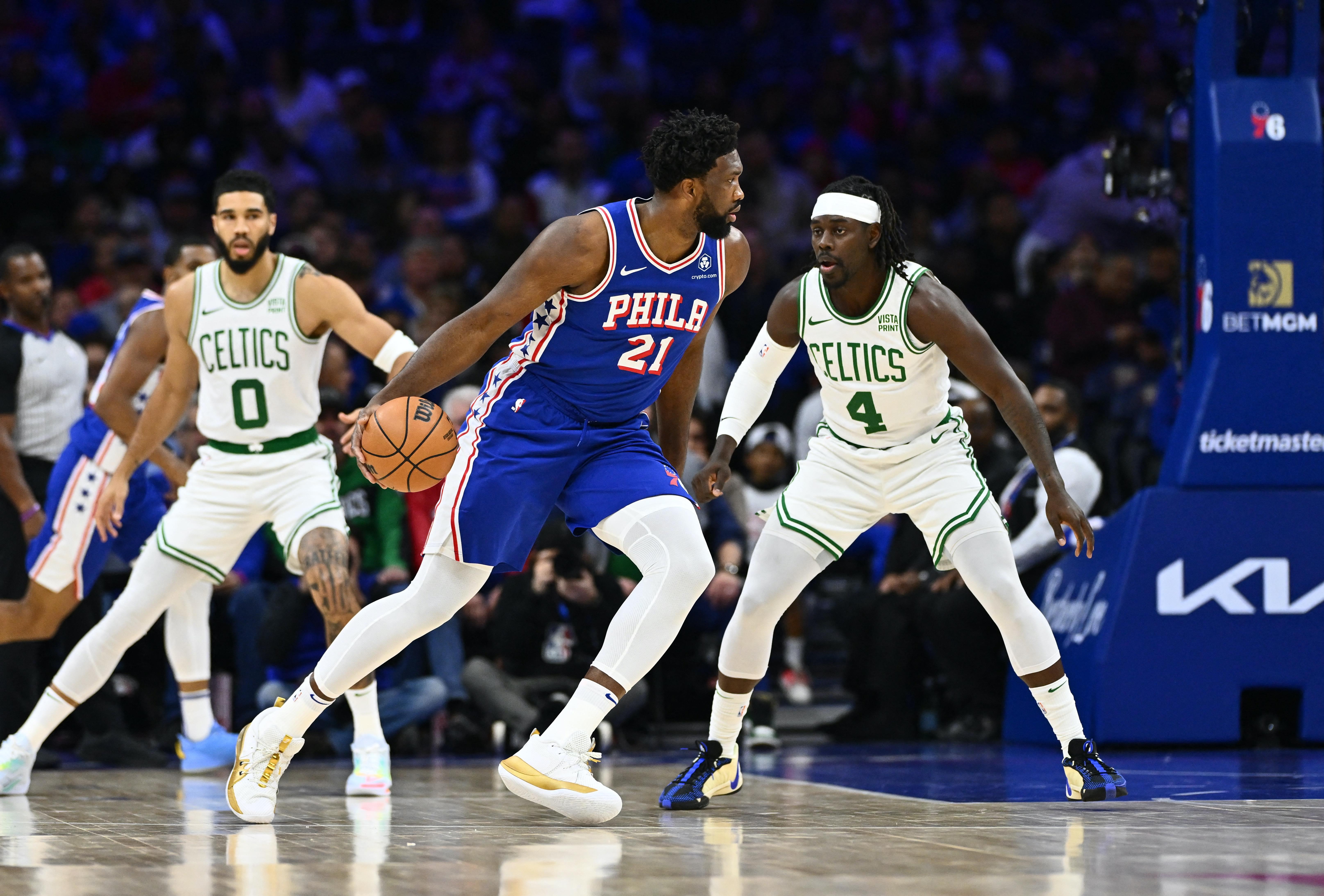 NBA: 76ers hold off Celtics, win 6th straight game