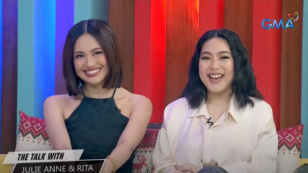 Julie Anne San Jose and Rita Daniela on Fast Talk with Boy Abunda