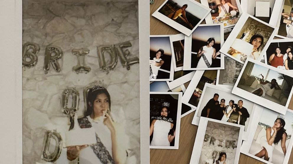 Kiana Valenciano had a bachelorette party in California