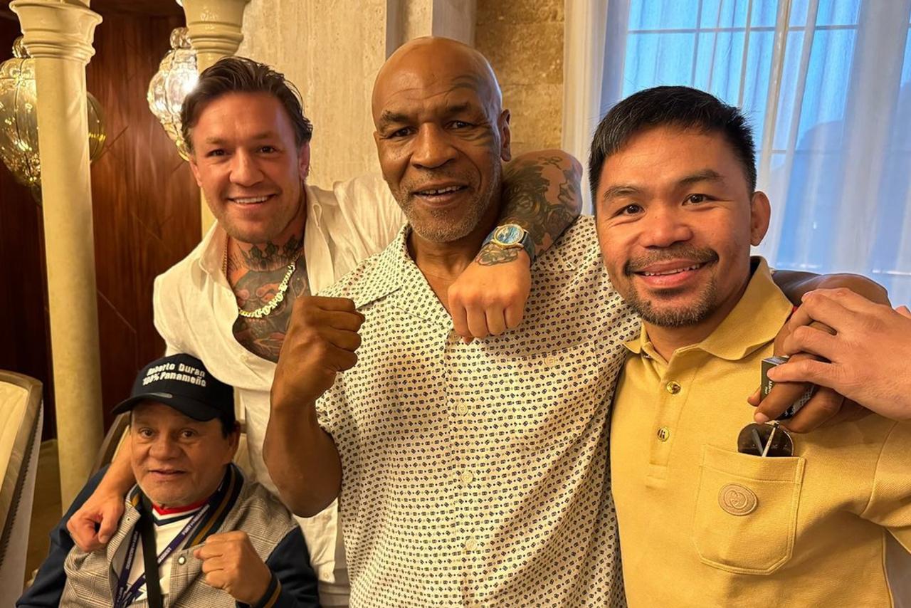 Manny Pacquiao Roberto Duran Mike Tyson and Conor McGregor