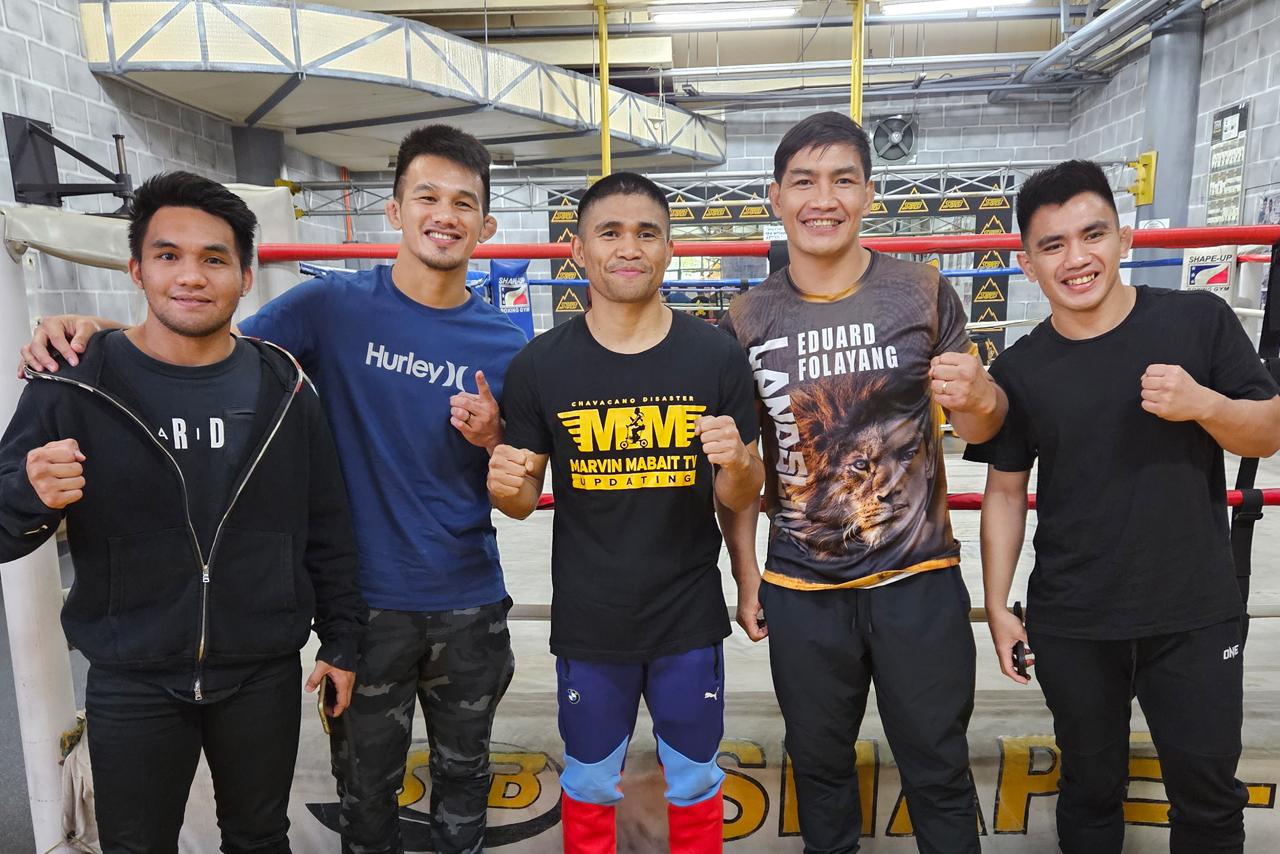 Marlon Tapales with Lions Nation MMA