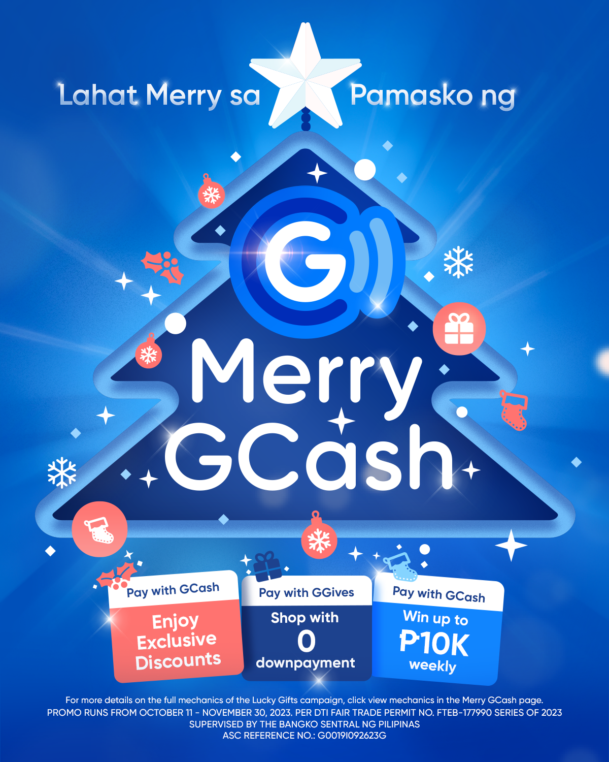 Buong Pilipinas, lahat Merry! GCash shares a truly Merry G celebration with its exciting surprises