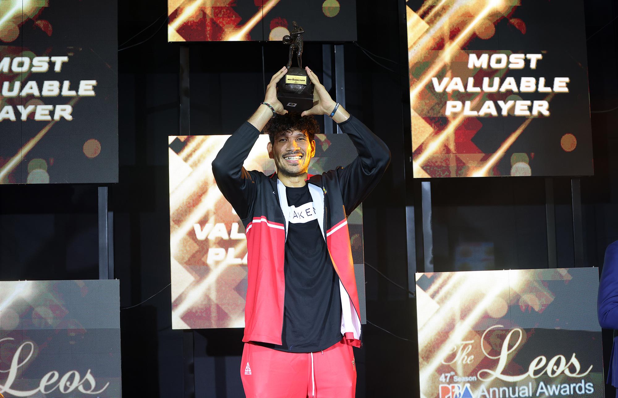 June Mar Fajardo gets 7th PBA MVP award, Justin Arana is Rookie of the Year