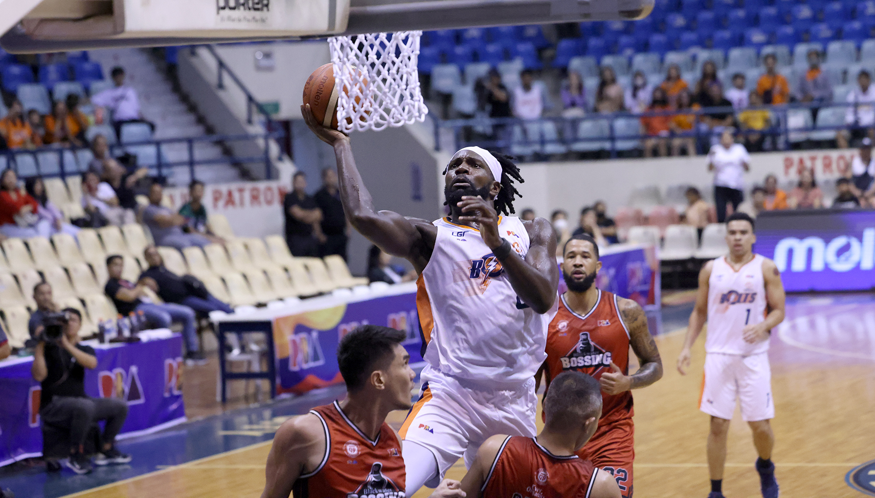 Suleiman Braimoh Meralco Bolts PBA