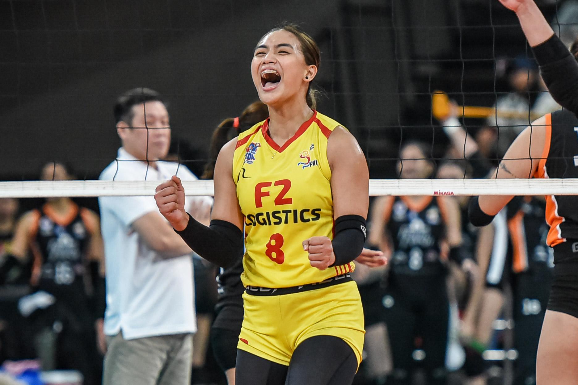 F2 Logistics guts out five-setter escape vs Farm Fresh; Cignal, Choco Mucho extend streaks