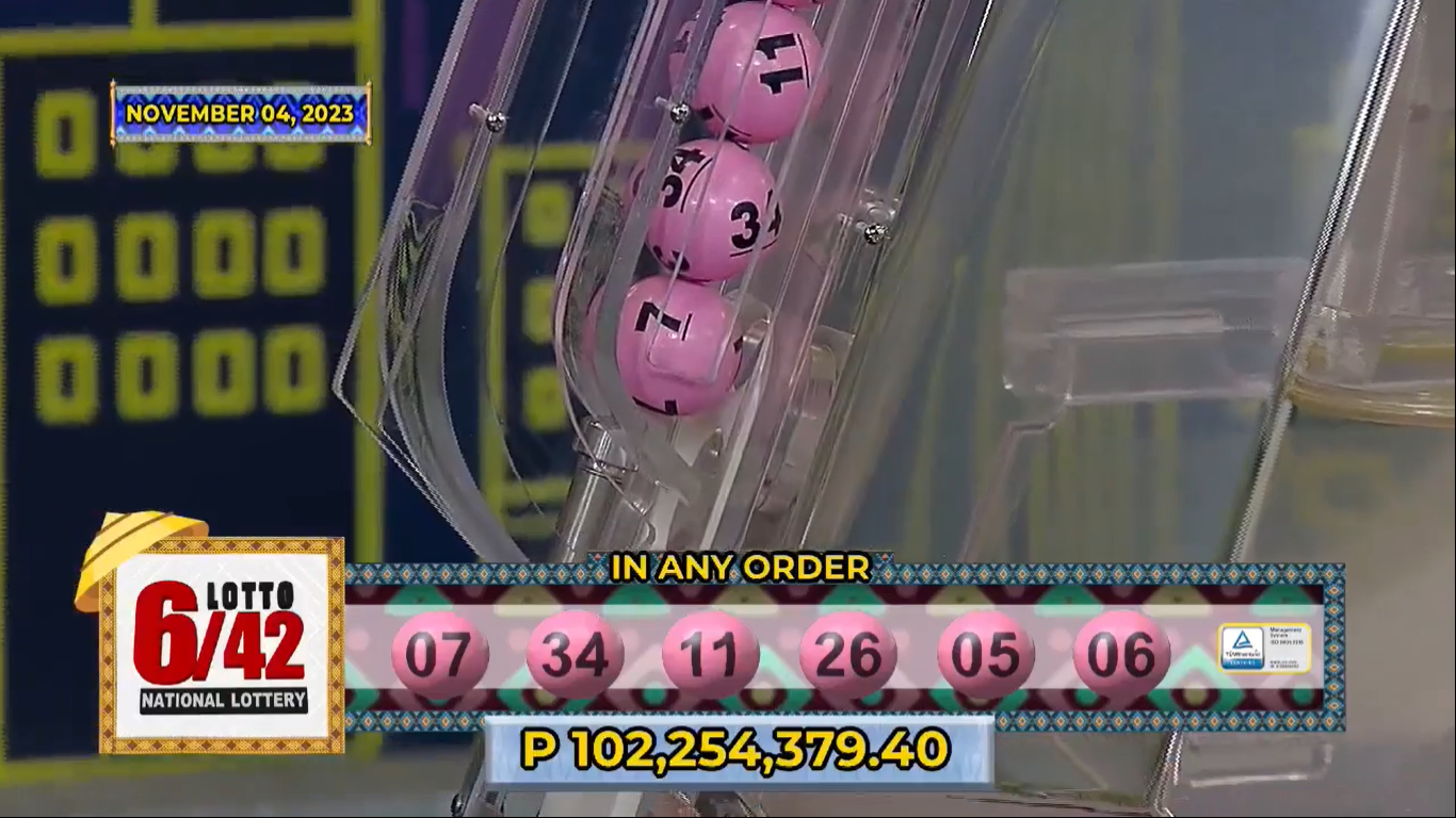 Lone bettor wins P102-M Lotto 6/42 jackpot