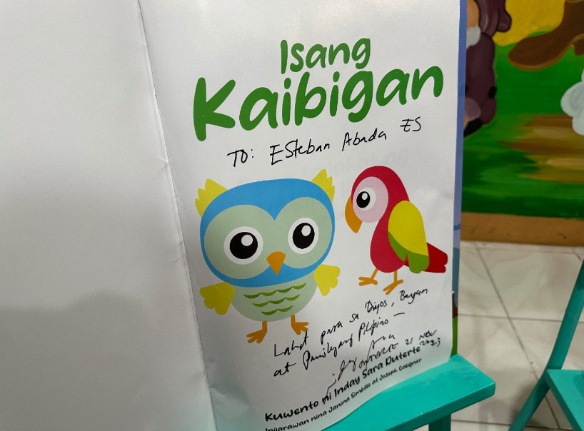 Vice President Sara Duterte launched 'Isang Kaibigan', a book she wrote that promotes friendship and kindess towards others