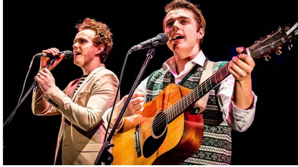 Simon and Garfunkel at The Theatre at Solaire in March 2024