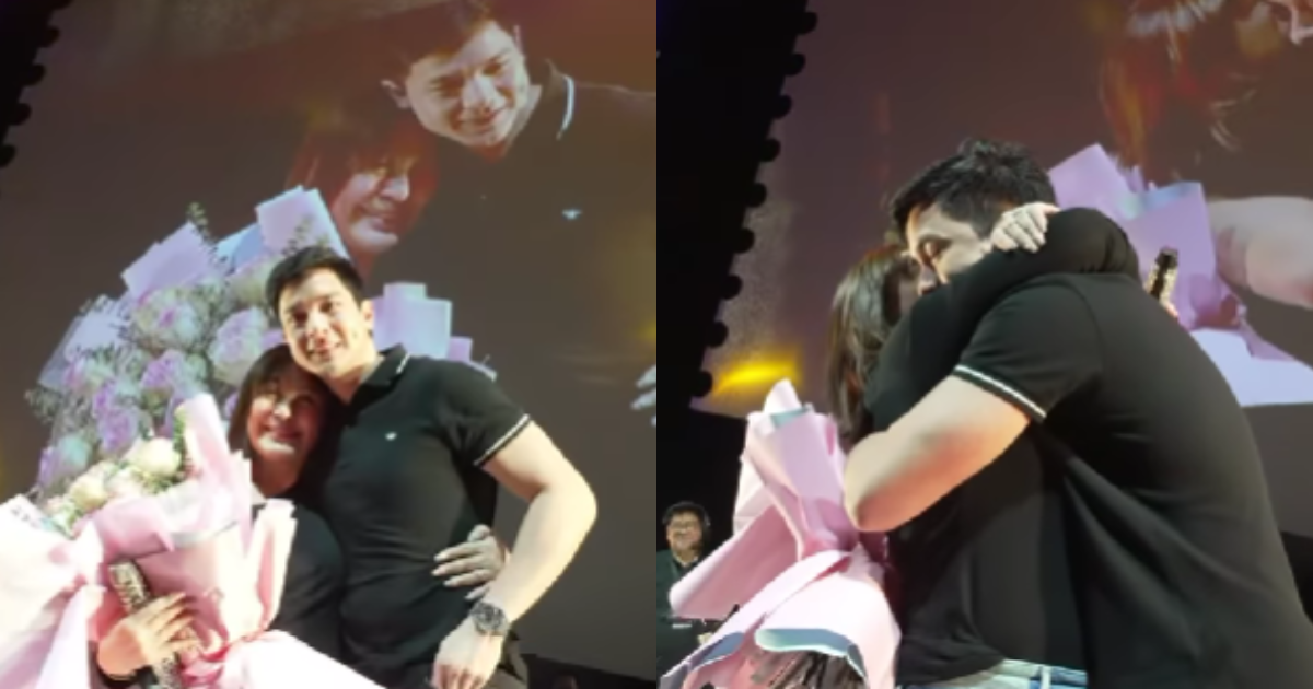 Alden Richards and Sharon Cuneta