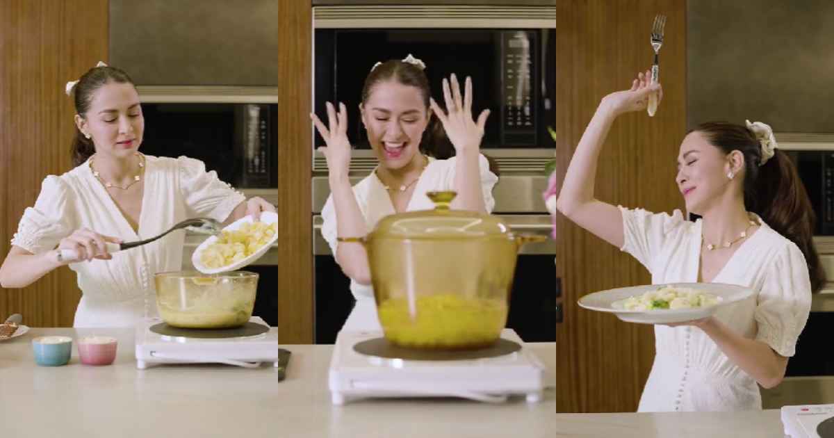 Marian Rivera cooking and dancing on TikTok