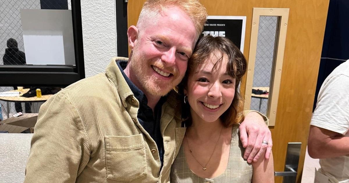 Modern Family stars Jesse Tyler Ferguson and Aubrey Anderson-Emmons