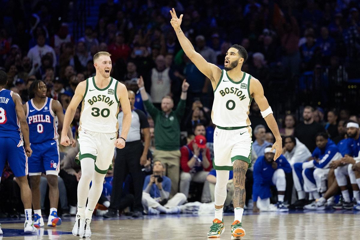 NBA: Missing pair of stars, Celtics still sink Sixers