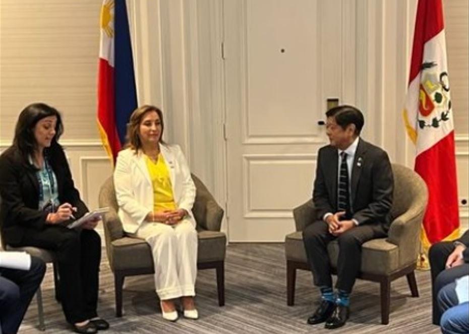 Marcos, Peruvian President Dina Boluarte hold bilateral meeting