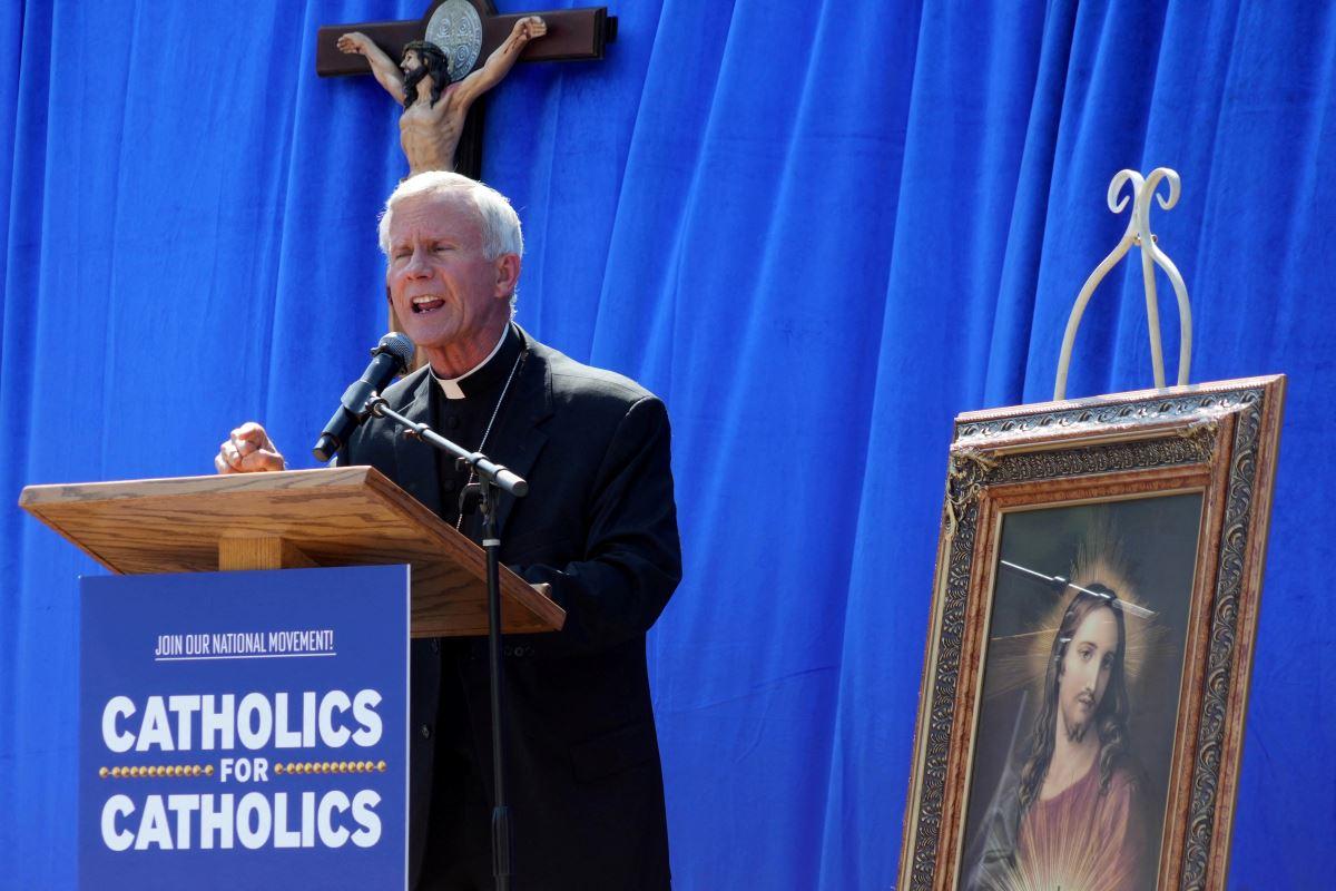 Catholic bishop Joseph Strickland of Tyler, Texas