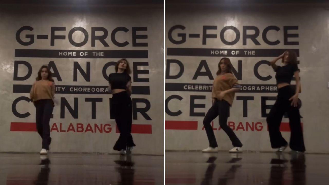 Kyline Alcantara, Sarah Lahbati take dance class together