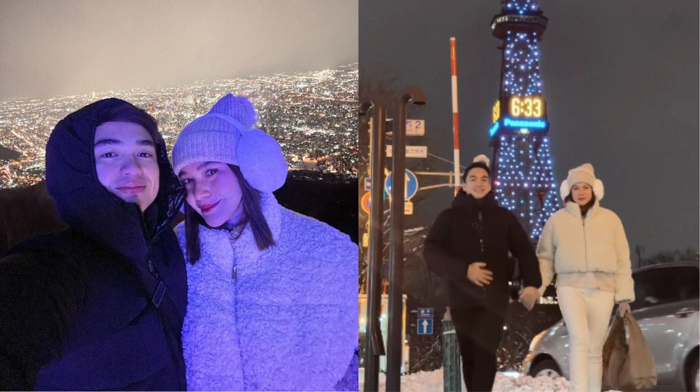Bea Alonzo and Dominic Roque explore Sapporo, Japan