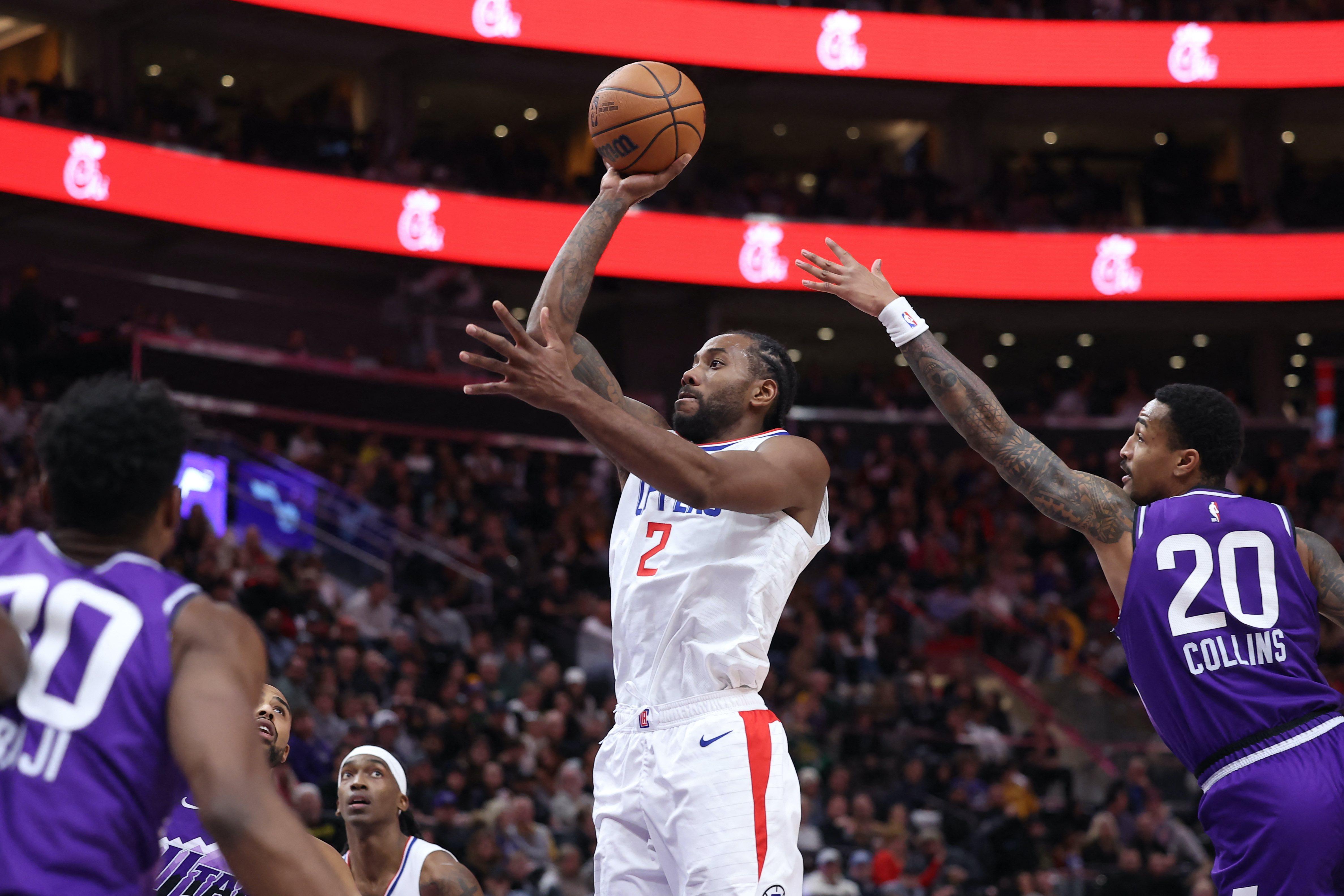 Kawhi Leonard 41 points NBA Jazz vs Clippers